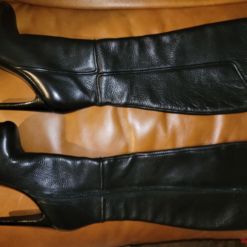 Rachel Zoe Elegant Black Heeled Boots